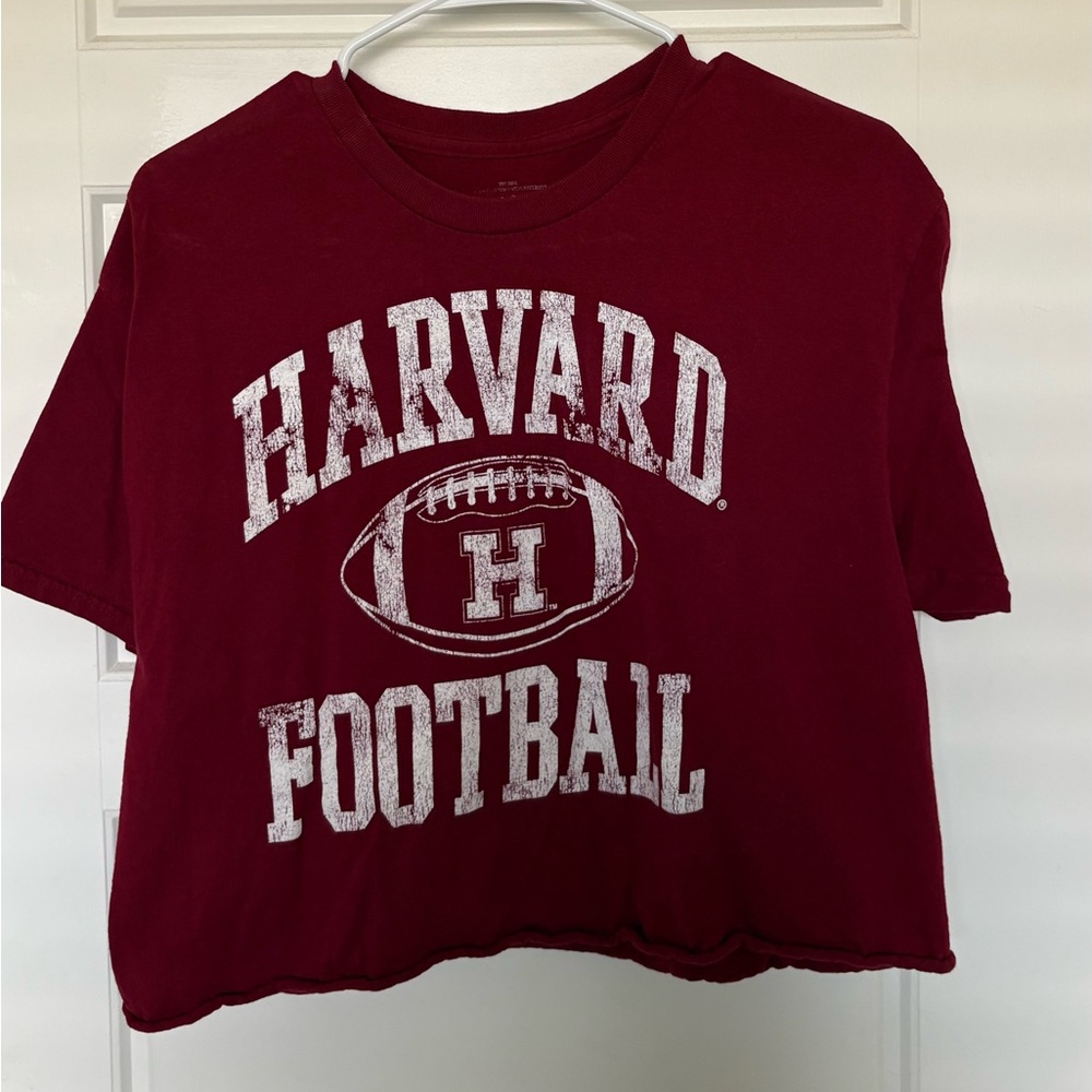 Harvard Football Maroon Crop